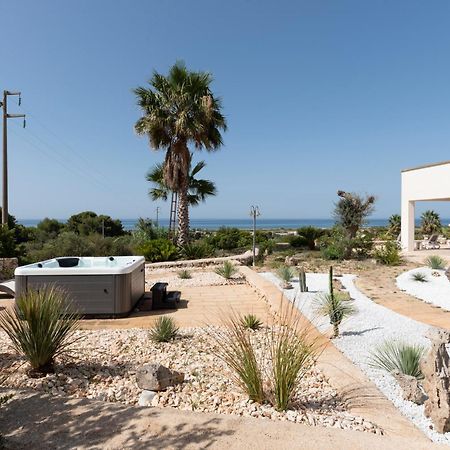 Le Gioie - Villa Macchia Mediterranea - Splendida Villa Vista Mare Immersa Nel Verde Torre Pali Exteriér fotografie