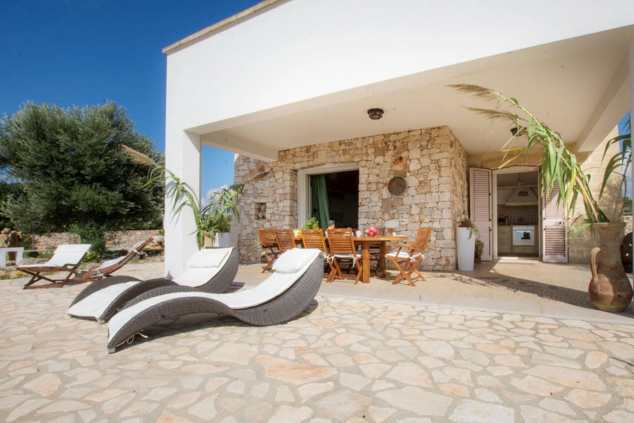 Le Gioie - Villa Macchia Mediterranea - Splendida Villa Vista Mare Immersa Nel Verde Torre Pali Exteriér fotografie