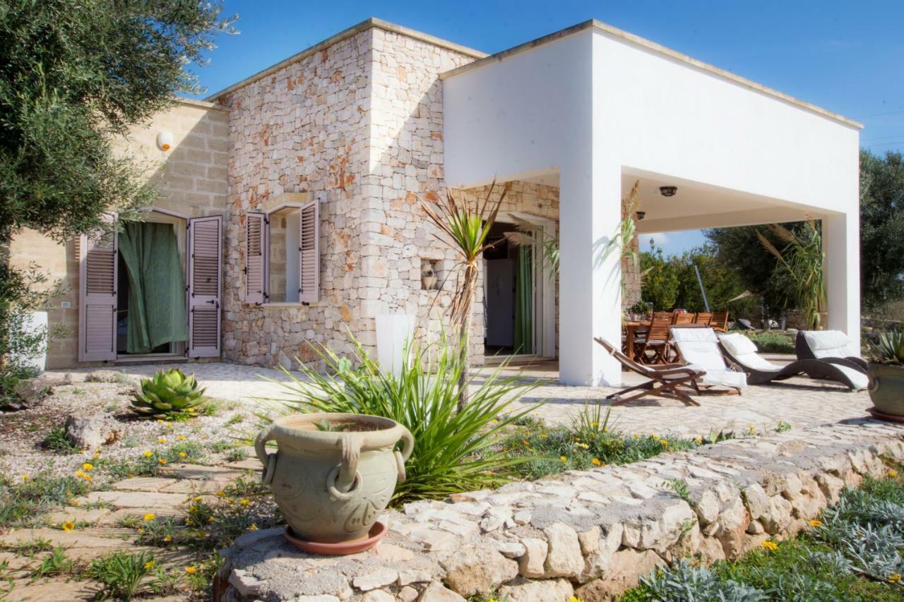 Le Gioie - Villa Macchia Mediterranea - Splendida Villa Vista Mare Immersa Nel Verde Torre Pali Exteriér fotografie