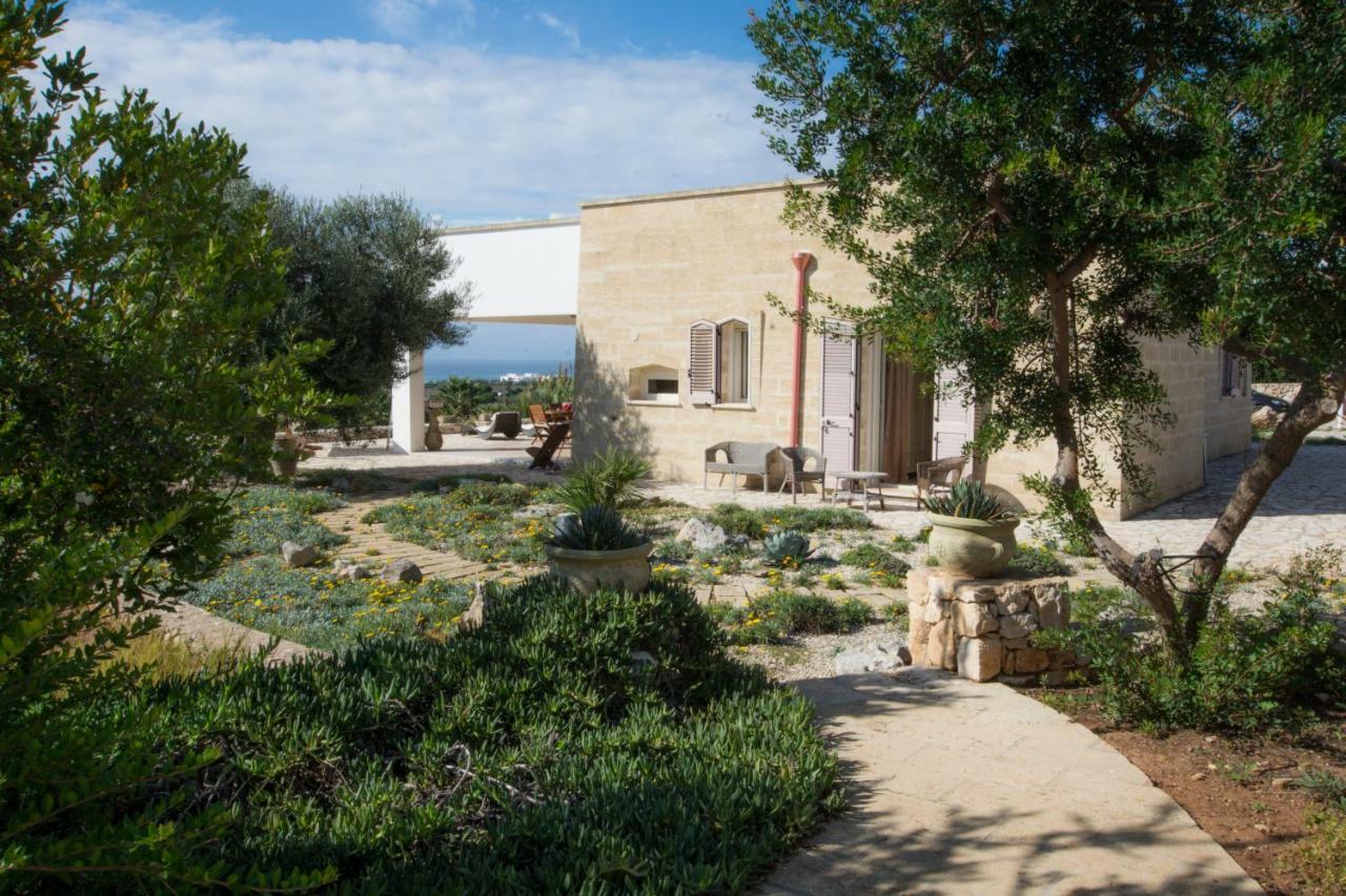 Le Gioie - Villa Macchia Mediterranea - Splendida Villa Vista Mare Immersa Nel Verde Torre Pali Exteriér fotografie