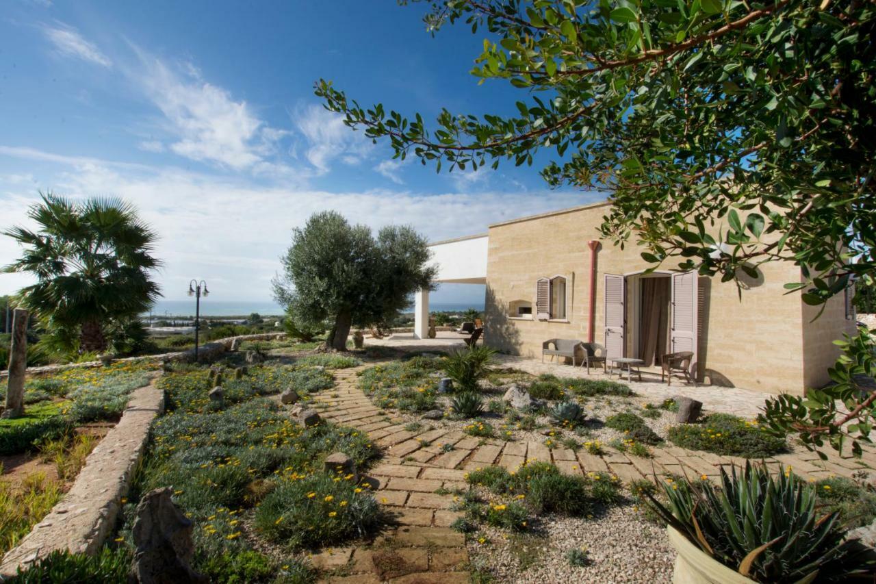 Le Gioie - Villa Macchia Mediterranea - Splendida Villa Vista Mare Immersa Nel Verde Torre Pali Exteriér fotografie