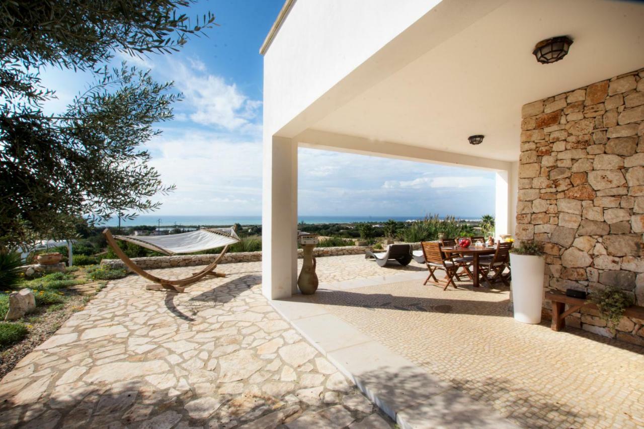 Le Gioie - Villa Macchia Mediterranea - Splendida Villa Vista Mare Immersa Nel Verde Torre Pali Exteriér fotografie