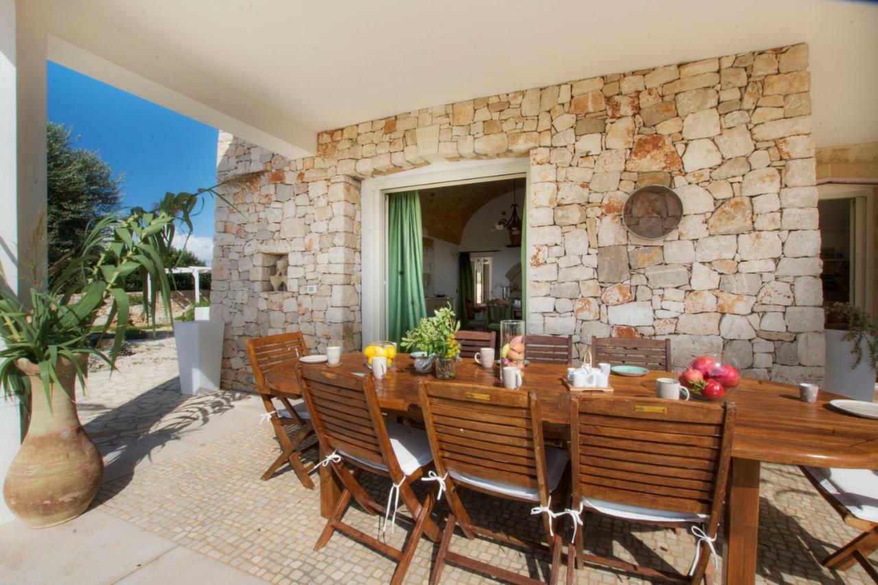 Le Gioie - Villa Macchia Mediterranea - Splendida Villa Vista Mare Immersa Nel Verde Torre Pali Exteriér fotografie