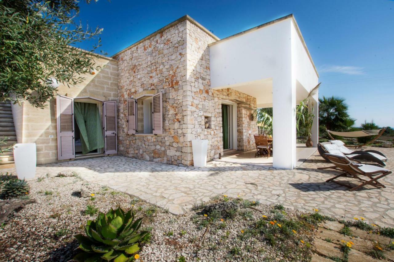 Le Gioie - Villa Macchia Mediterranea - Splendida Villa Vista Mare Immersa Nel Verde Torre Pali Exteriér fotografie