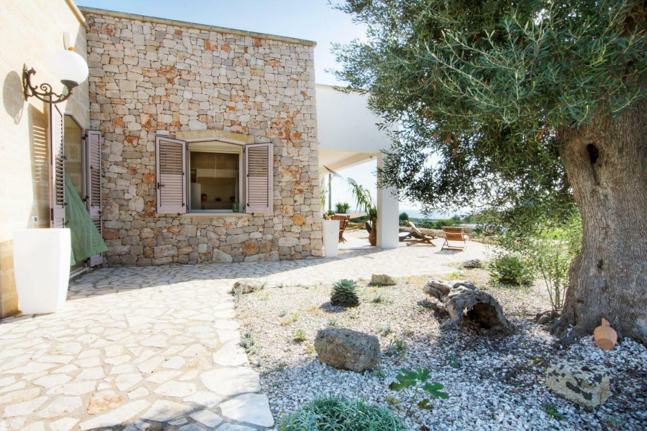 Le Gioie - Villa Macchia Mediterranea - Splendida Villa Vista Mare Immersa Nel Verde Torre Pali Exteriér fotografie