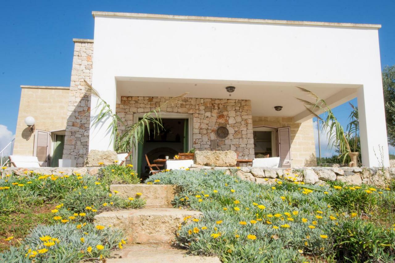 Le Gioie - Villa Macchia Mediterranea - Splendida Villa Vista Mare Immersa Nel Verde Torre Pali Exteriér fotografie
