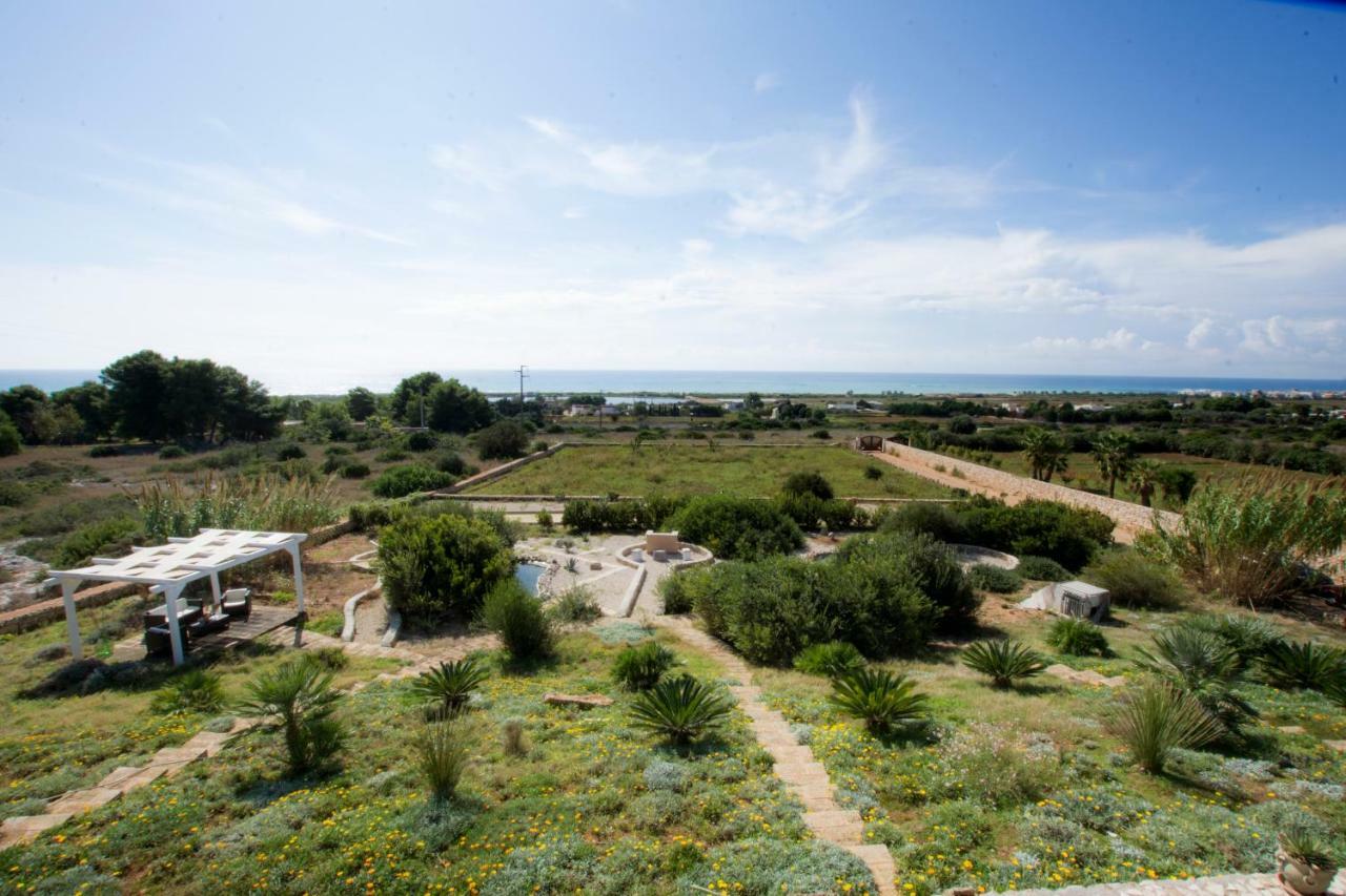 Le Gioie - Villa Macchia Mediterranea - Splendida Villa Vista Mare Immersa Nel Verde Torre Pali Exteriér fotografie